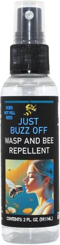 Wasp & Bee Repellent 2 Oz. Pack of 3, 100% Organic, Deet Free, Eco Friendly. Designed to Protect Humans and Insects. - Small in Kuwait