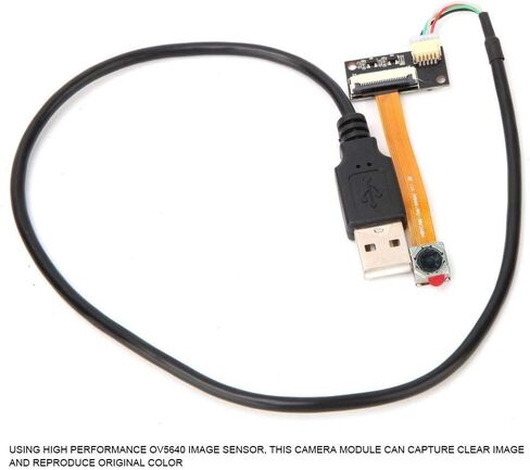 Bewinner HD USB Camera Module,OV5640 5MP 25921944P Auto Focus OTG UVC USB Camera Module for Android Linux,Widely Used in Security Monitoring,Industrial Equipment,Driving in Kuwait