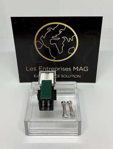Cartridge + Diamond Stylus for Sony PS LX5, PS T22, PS T33, PS X45, B Forest Green in Kuwait