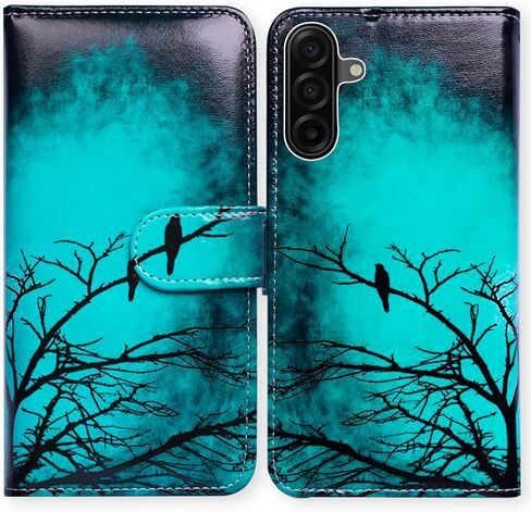 Bcov Case for Galaxy A17 5G,Cute Brown Cat Leather Flip Phone Case Wallet Cover with Card Slot Holder Kickstand Case for Samsung Galaxy A17 5G in Kuwait