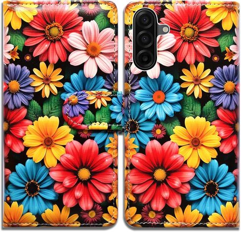 Bcov Case for Galaxy A17 5G,Cute Brown Cat Leather Flip Phone Case Wallet Cover with Card Slot Holder Kickstand Case for Samsung Galaxy A17 5G in Saudi Arabia