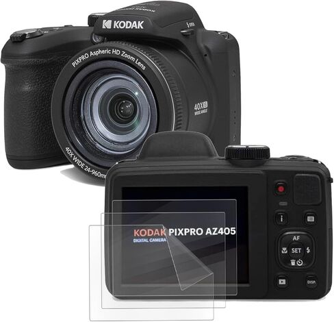 واقي شاشة Kodak PIXPRO AZ405 - [3 عبوات] طبقة TPU ناعمة وشفافة عالية الدقة [مضادة لبصمات الأصابع] [مضادة للخدش] [خالية من الفقاعات] متوافقة مع كاميرا Kodak PIXPRO AZ405 الرقمية in Kuwait