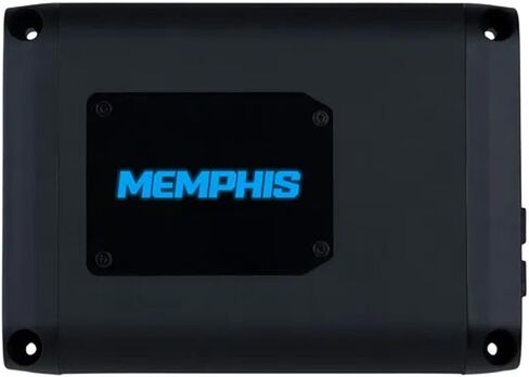 Memphis PRXE12DFT صندوق مضخم صوت مزدوج 12 بوصة LED + حزمة PRX800.1V2 800 واط أحادية أمبير مع مجموعة أسلاك ذات 4 قياسات ووحدة تحكم LED in Kuwait