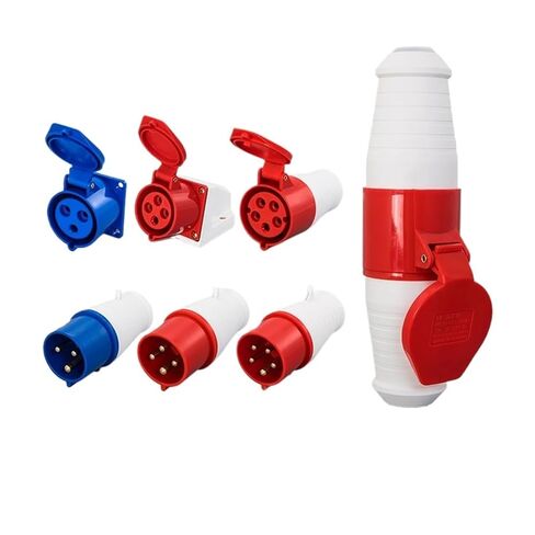 IP44 16A / 32A التوصيل الصناعي والمقبس موصل مقاوم للماء 3PIN 4PIN 5PIN توصيل كهربائي على الحائط (مقبس اللوحة، 32A، 5P) in Kuwait