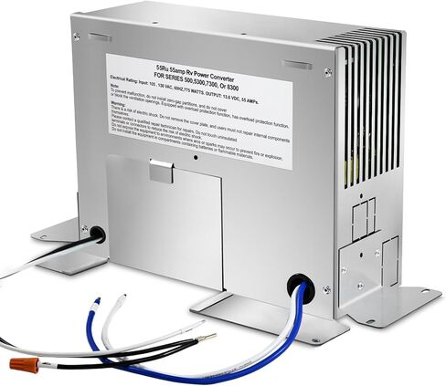 45 Amp RV Power Converter Charger Replacement 3-Stage Power Converter for Series 45RU 500,8300,7300,7345,5300,8345,6345 Suitable for Camper RV Trailer Built-in Battery Charger in Kuwait