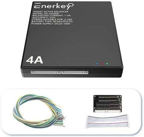 4A Smart Active Balancer 2S-24S Li-ion LiFePO4 بطارية ليثيوم 12 فولت - 100 فولت in Kuwait