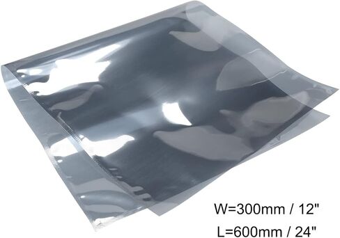 Generic Antistatic Shield Shielding Bag, Flat Open Top Anti Static Bag for Electronic Devices, 12x24 inch(300x600mm), 10 PCS in Kuwait