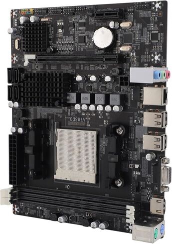 A78SD3 Desktop Motherboard, AM3 Socket for Series APU Processor with 2 Channel DDR3 16GB RAM, 4 3.0 Ports, PCIe X16 in Kuwait