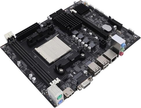 A78SD3 Desktop Motherboard, AM3 Socket for Series APU Processor with 2 Channel DDR3 16GB RAM, 4 3.0 Ports, PCIe X16 in Kuwait