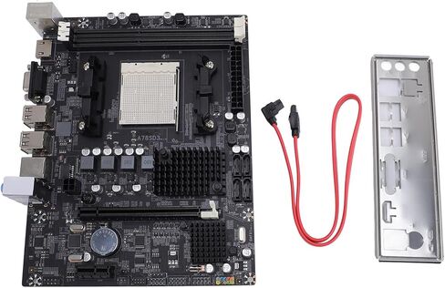 A78SD3 Desktop Motherboard, AM3 Socket for Series APU Processor with 2 Channel DDR3 16GB RAM, 4 3.0 Ports, PCIe X16 in Kuwait