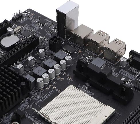 A78SD3 Desktop Motherboard, AM3 Socket for Series APU Processor with 2 Channel DDR3 16GB RAM, 4 3.0 Ports, PCIe X16 in Kuwait