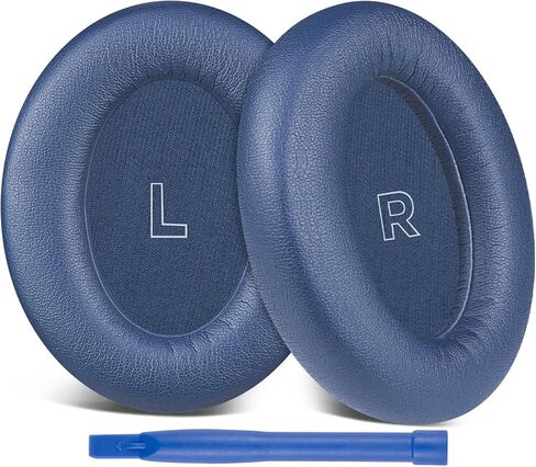 استبدال وسائد الأذن SOPROM لسماعات الرأس اللاسلكية Bose QC Ultra/New QuietComfort Ultra(2nd Gen) اللاسلكية، وسائد الأذن مع جلد البروتين اللطيف، رغوة عزل الضوضاء عالية الجودة - أسود in Kuwait