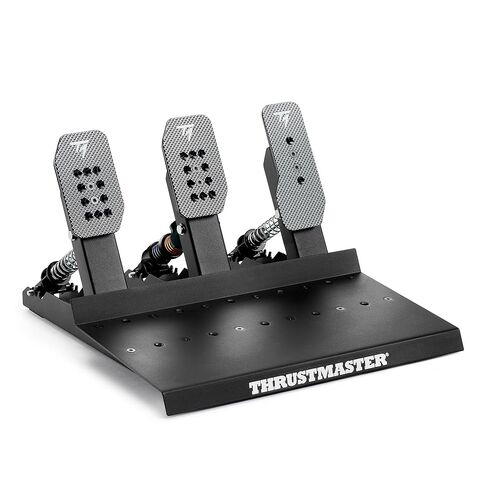 Thrustmaster Raceline Pedals III LC - مجموعة Simracing ذات 3 دواسات تتميز بدواسة فرامل مع مستشعر خلية الحمل (220 رطل / 100 كجم) - لأجهزة PS5، PS4، Xbox Series، Xbox One، الكمبيوتر الشخصي in Kuwait