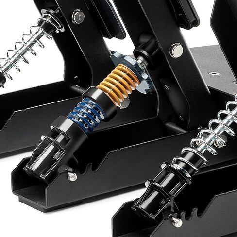 Thrustmaster Raceline Pedals III LC - مجموعة Simracing ذات 3 دواسات تتميز بدواسة فرامل مع مستشعر خلية الحمل (220 رطل / 100 كجم) - لأجهزة PS5، PS4، Xbox Series، Xbox One، الكمبيوتر الشخصي in Kuwait