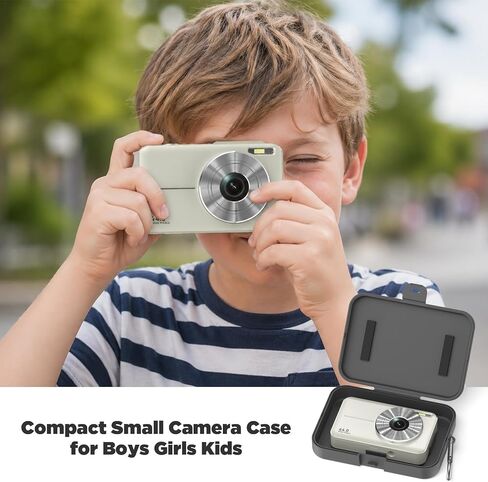حافظة كاميرا رقمية متوافقة مع CAMKORY DC403/ 413، لـ LECRAN DC403 FHD 1080P، لـ VAHOIALD/IWEUKJLO/Nsoela FHD 1080P Digital Poin، حقيبة حمل وواقية مع حلقة تسلق in Kuwait