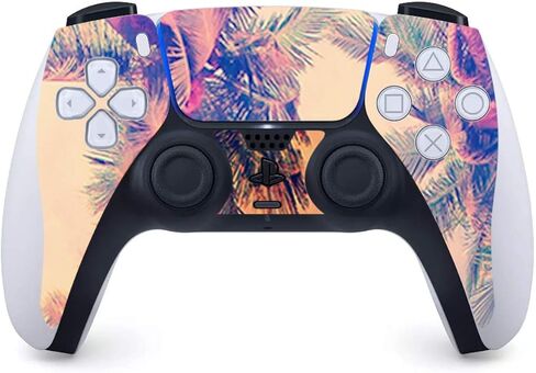 ITS A Skin Skins Compatible with Sony Playstation 5 Console Disc Edition - Protective Decal Overlay Stickers wrap Cover - Coconut Trees in Kuwait
