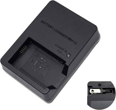 MH-32 Battery Charger Compatible with EN-EL25 ENEL25 EN-EL25a Battery for Z50 Z 50 Z30 Z 30 Zfc Z fc Z50II Digital SLR Camera in Kuwait