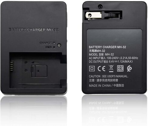 MH-32 Battery Charger Compatible with EN-EL25 ENEL25 EN-EL25a Battery for Z50 Z 50 Z30 Z 30 Zfc Z fc Z50II Digital SLR Camera in Kuwait