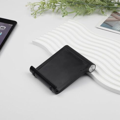 Black Adjustable Multi-Angle Portable Stand for Tablets, E-Readers & Phones in Kuwait