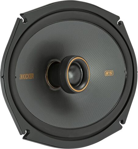 Kicker 51KSC6904 KS-Series 6x9 Coaxial Speakers with 1" tweeters, 4-Ohm, Pair (Renewed) in Kuwait