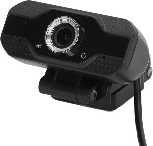 Camera, HD Webcam with Built in Microphone and Auto Noise Reduction, Wide 90 Degree Angle for Video Calling Conferencing Live Streaming Gaming in Kuwait
