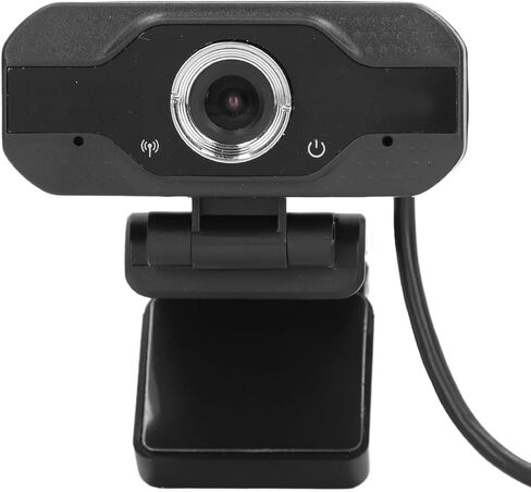 Camera, HD Webcam with Built in Microphone and Auto Noise Reduction, Wide 90 Degree Angle for Video Calling Conferencing Live Streaming Gaming in Kuwait
