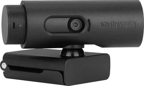 Streamplify CAM 1080p60 Full HD Webcam with Foldable Tripod, Autofocus Glass Lens, Anti-Spy Shutter for Streaming, Video Conferencing in Kuwait