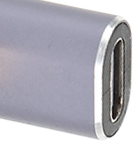 قطعتان من محول USB C، موصل بزاوية قائمة 90 درجة، محول من النوع C عالي السرعة بسرعة 40 جيجابت في الثانية لشحن المساحات الصغيرة ونقل البيانات in Kuwait
