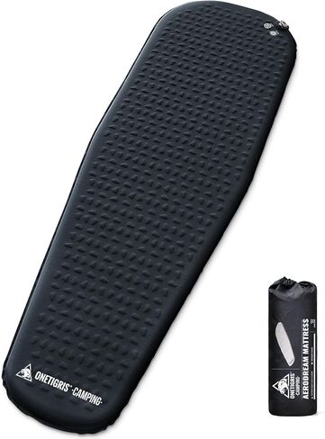 ONETIGRIS CAMPING AERODREAM Self-Inflating Mattress,4.1 R Inflatable Foam Sleeping Pad for Camping,Backpacking and Hiking in Kuwait