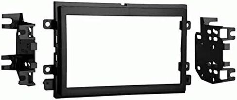 Double DIN Car Stereo Install Kit Compatible with Ford Freestyle for 2005, 2006, & 2007 - No Factory Amplifer System in Kuwait