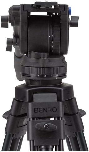 رأس فيديو Benro BV6 مقاس 75 مم مع توازن عداد 5 خطوات (BV6H) in Saudi Arabia