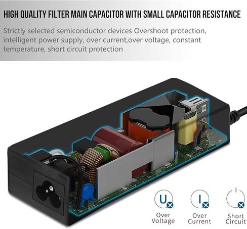 استبدال محول التيار المتردد DC لمجموعة Intel NUC BOXNUC6i7KYK1 SkullCanyon Mini Barebone PC Power in Kuwait