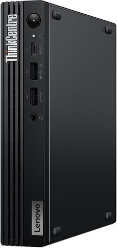 كمبيوتر مكتبي Lenovo ThinkCentre M70q Gen 5 Tiny Business، Intel 10-Core i5-14400T (> i7-13700T)، UHD Graphics 730، MFF، كمبيوتر صغير، Wi-Fi، كمبيوتر IST مخصص 16 جيجابايت/32 جيجابايت DDR5 RAM، 512 جيجابايت/1 تيرابايت SSD، Win 11 Pro in Kuwait