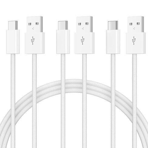 [Apple MFi Certified] Car Carplay Cable for iPhone 16 15,3Pack 6.6Ft USB A to USB C Fast Car Charger Nylon Braid Cord for iPhone 16/16 Plus/16 Pro/16 Pro Max/15/15 Plus/15Pro/15 Pro Max iPad Pro 12.9 in Kuwait