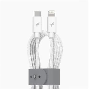 Nimble PowerKnit Flex USB C to Lightning Cable [Apple MFi Certified] iPhone Cable Type C iPhone Charger Compatible with iPhone 14 13 12 11 Pro Max X XR 8 7 6Plus SE iPad Airpod (2M/6.6FT) in Kuwait