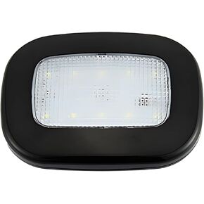 ضوء قبة قابل لإعادة الشحن عبر USB للسيارة، مصباح سقف LED، 4.7 × 3.5 بوصة، أضواء للقراءة، غلاف أسود، ضوء أبيض in Kuwait