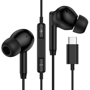 سماعات أذن Pixel سلكية لـ Google Pixel 10a/10 Pro XL/Fold,9a,9 Pro XL/Fold,8a,8Pro,8,7a,7Pro,7,6a,6Pro,6,5a,5,4a,4XL,4,3a,3XL,3,2, سماعات داخل الأذن USB C Google سماعات أذن سلكية من النوع C مع ميكروفون in Kuwait