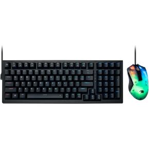 مجموعة لوحة مفاتيح وماوس ميكانيكية للألعاب iBUYPOWER MK9 RGB - مفاتيح باللون الأسود والبني اللمسي in Kuwait
