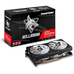 بطاقة رسومات الألعاب PowerColor Hellhound AMD Radeon RX 6600 XT مع ذاكرة GDDR6 سعة 8 جيجابايت، مدعومة بـ AMD RDNA 2، HDMI 2.1 in Kuwait