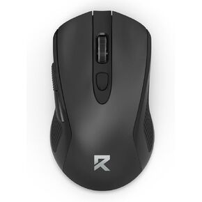 ماوس Redragon اللاسلكي - وضع مزدوج BT& 2.4 جيجا هرتز - بحد أقصى 4000 نقطة في البوصة - 6 أزرار - بطارية 18 شهرًا - بدون أسلاك - تتبع سلس - ماوس كمبيوتر ضوئي محمول هادئ وصامت لأجهزة الكمبيوتر المحمول وأجهزة الكمبيوتر الشخصية وأجهزة Windows وMac in Kuwait