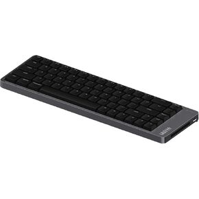 LOFREE Flow2 Low-Profile Mechanical Keyboard, CNC Aluminum Body with Gasket Mount, Tri-Mode Wireless, Hot-Swappable & VIA Compatible, Side Touch Bar, for Mac/Windows (Space Gray, 100 Keys) in Saudi Arabia