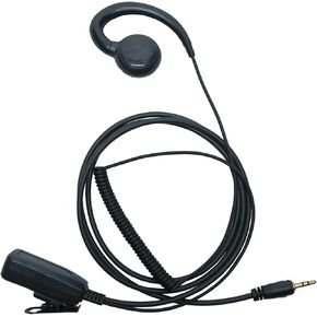 C Shape Headset with PTT Mic Compatible with Cobra Microtalk PX655 Cxt195 Cx112 PX650 ACXT1035r ACXT145 ACXT545 RX385 RX685 Walkie Talkie Two Way Radio in Kuwait