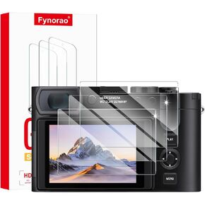 واقي شاشة مكون من 3 قطع لكاميرا Leica Q2/Q3، طبقة من الزجاج المقسى، حماية من الصدمات، HD، مضاد للكسر، مضاد للخدش، صلابة 9H، حواف منحنية 2.5D، صديق للحافظة، خالي من الفقاعات in Kuwait