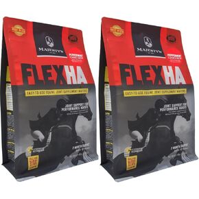 Majesty's Flex HA Wafers - Superior Performance Horse / Equine Joint Support Supplement - HA, Vitamin C, Yucca, Glucosamine - 30 Count (1 Month Supply) in Kuwait