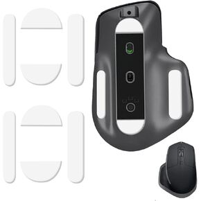مجموعتان من زلاجات ماوس الثلج اللاسلكية MX Master 3S، أقدام بديلة PTFE متوافقة مع ماوس Logitech MX Master 3S اللاسلكي، وسادة تزلج ناعمة ومتينة (0.7 مم/أبيض) in Kuwait
