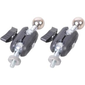 2Pcs Adjustable 17.4mm Ball Heads 1/4" 20 UNCs Male Thread Quick Mechanism for Camera Accessories and Tablet Mounts Camera Ball Adapters in Kuwait
