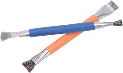 HUIOP Motherboard Brush, Cleaning Brush Made of Premium Alloy Steel, Fine, Comfortable Grip, Ideal for Electronic Components, Mini, Made of Accuracy Machining, from Multiple in Kuwait