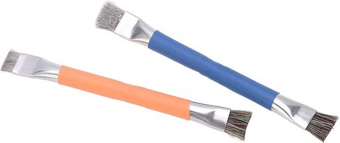 HUIOP Motherboard Brush, Cleaning Brush Made of Premium Alloy Steel, Fine, Comfortable Grip, Ideal for Electronic Components, Mini, Made of Accuracy Machining, from Multiple in Kuwait