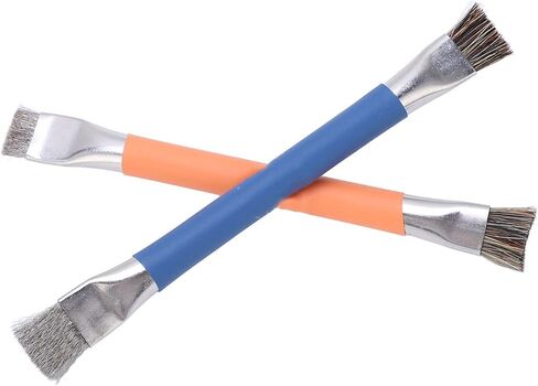 HUIOP Motherboard Brush, Cleaning Brush Made of Premium Alloy Steel, Fine, Comfortable Grip, Ideal for Electronic Components, Mini, Made of Accuracy Machining, from Multiple in Kuwait