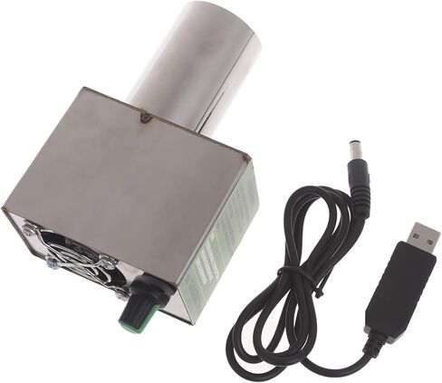 مروحة شواء محمولة منفاخ هواء USB5V2A مراوح سرعة قابلة للتعديل للشواء والتخييم وموقد الفحم in Kuwait